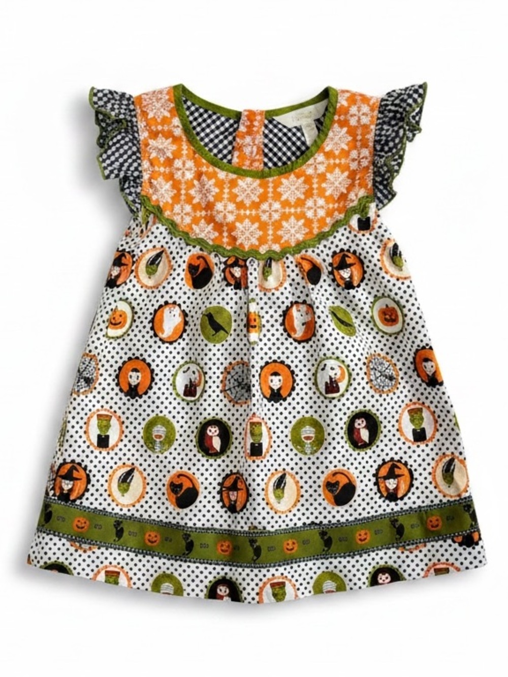 Matilda Jane Size 6 "Under My Spell” Halloween Flutter Dress/Tunic